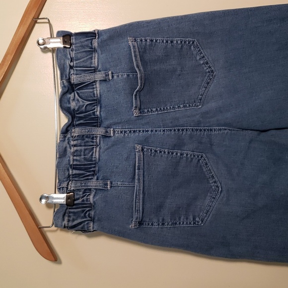 Sol Women's High Rise Mom Blue Jeans w/Elastic Waist, Size 8 Waist 28" - Picture 7 of 10